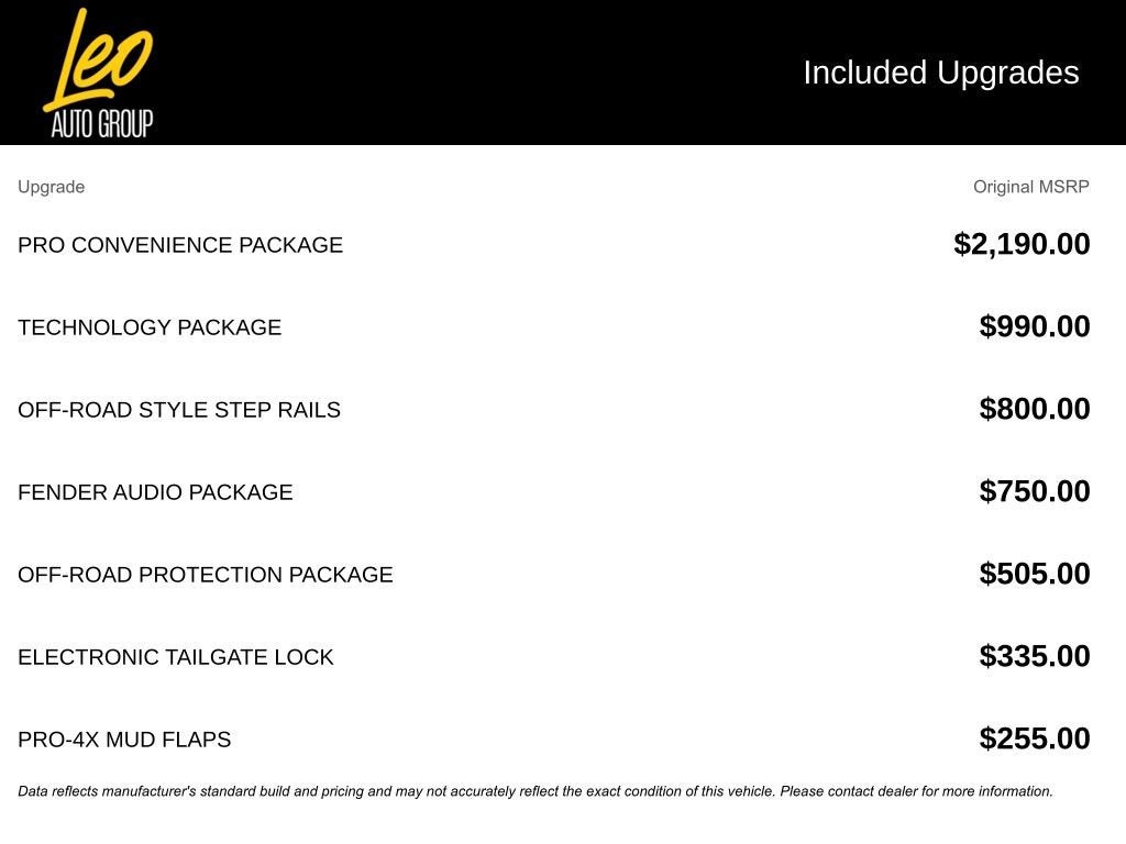 2023 Nissan Frontier Crew Cab PRO-4X 4x4