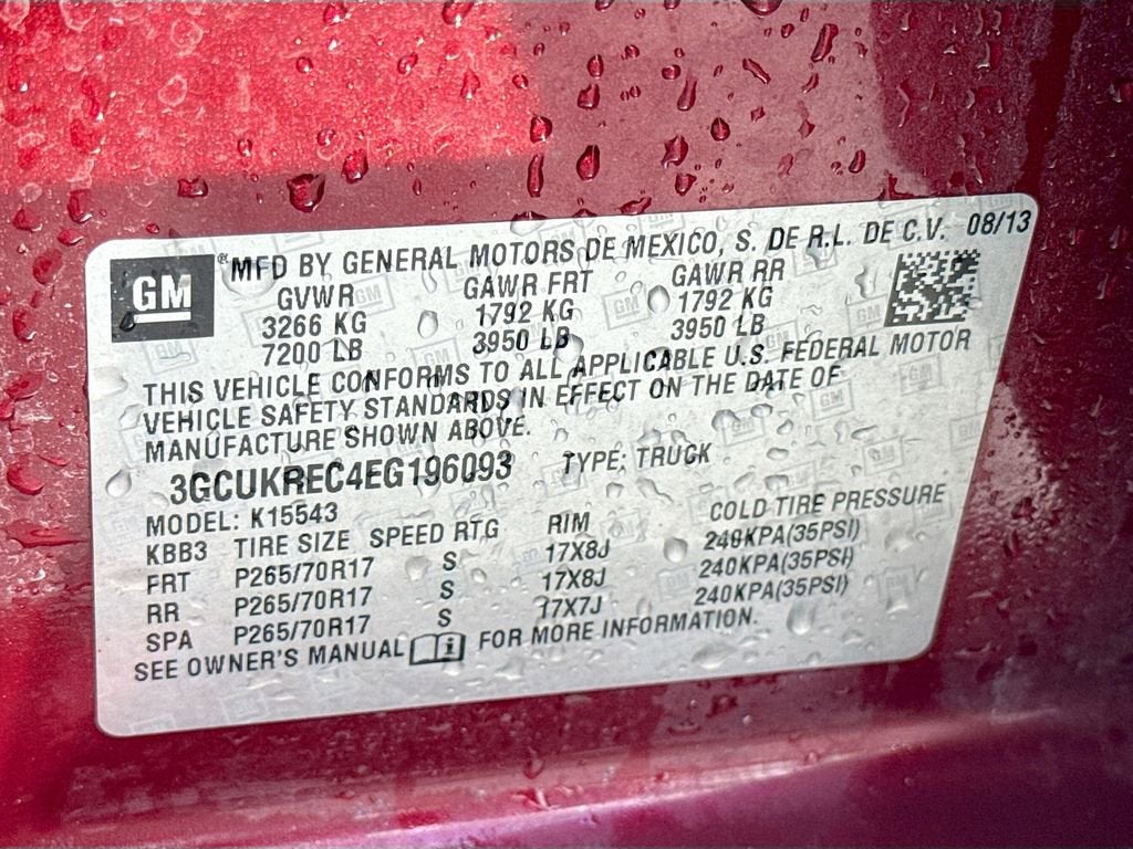 2014 Chevrolet Silverado 1500 LT
