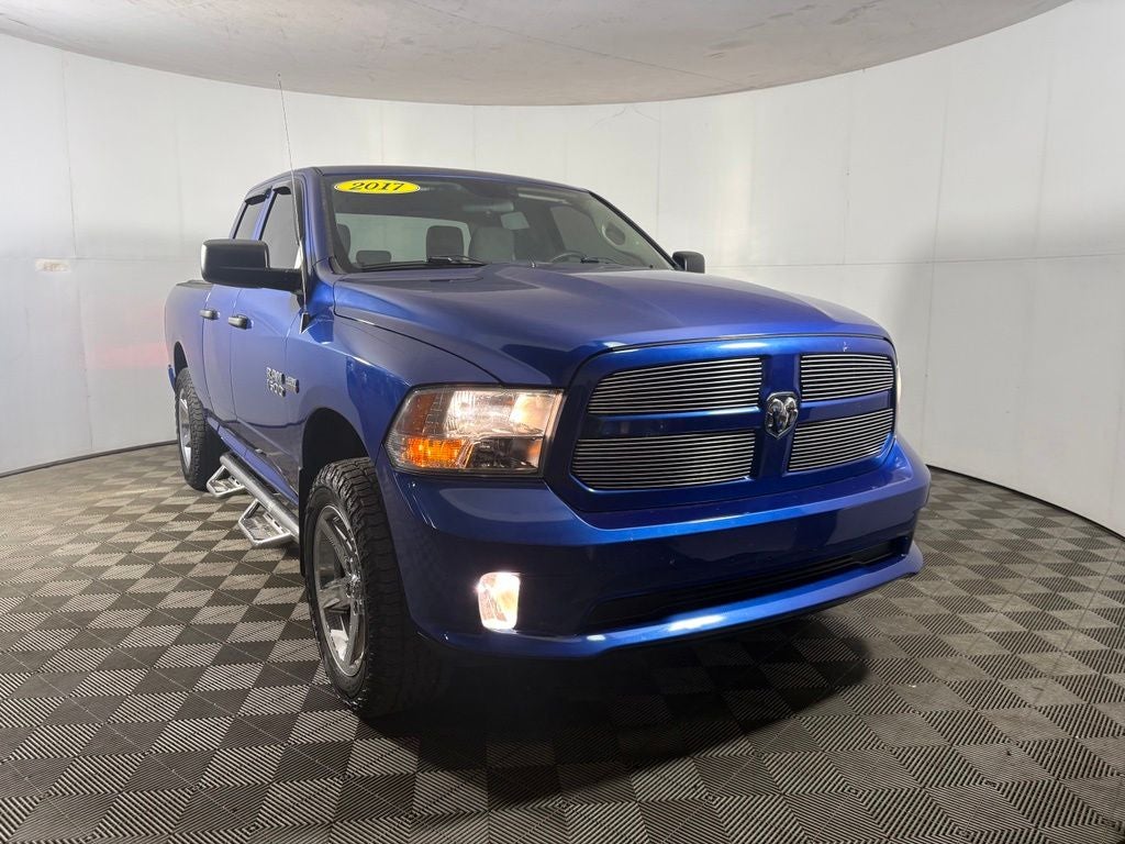 2017 RAM 1500 Express Quad Cab 4x4 6'4' Box