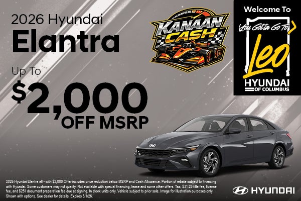 2026 Hyundai Elantra